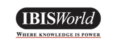 IBISWorld industry research and market data platform logo used by Ambra Research