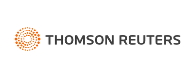Thomson Reuters financial news and data platform logo used by Ambra Research